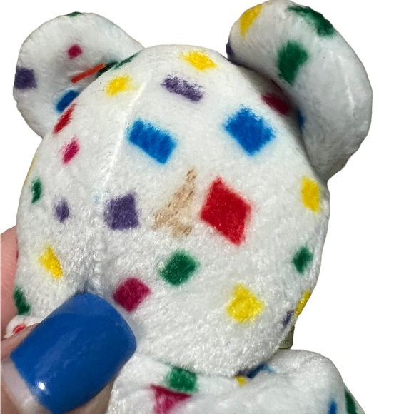 The Beanie Babies Collection TY 2K colorful Birthday bear - Picture 6 of 8